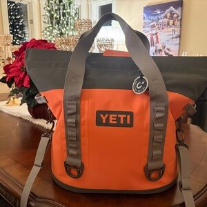 YETI Limited Edition Hopper Coral and Grey
